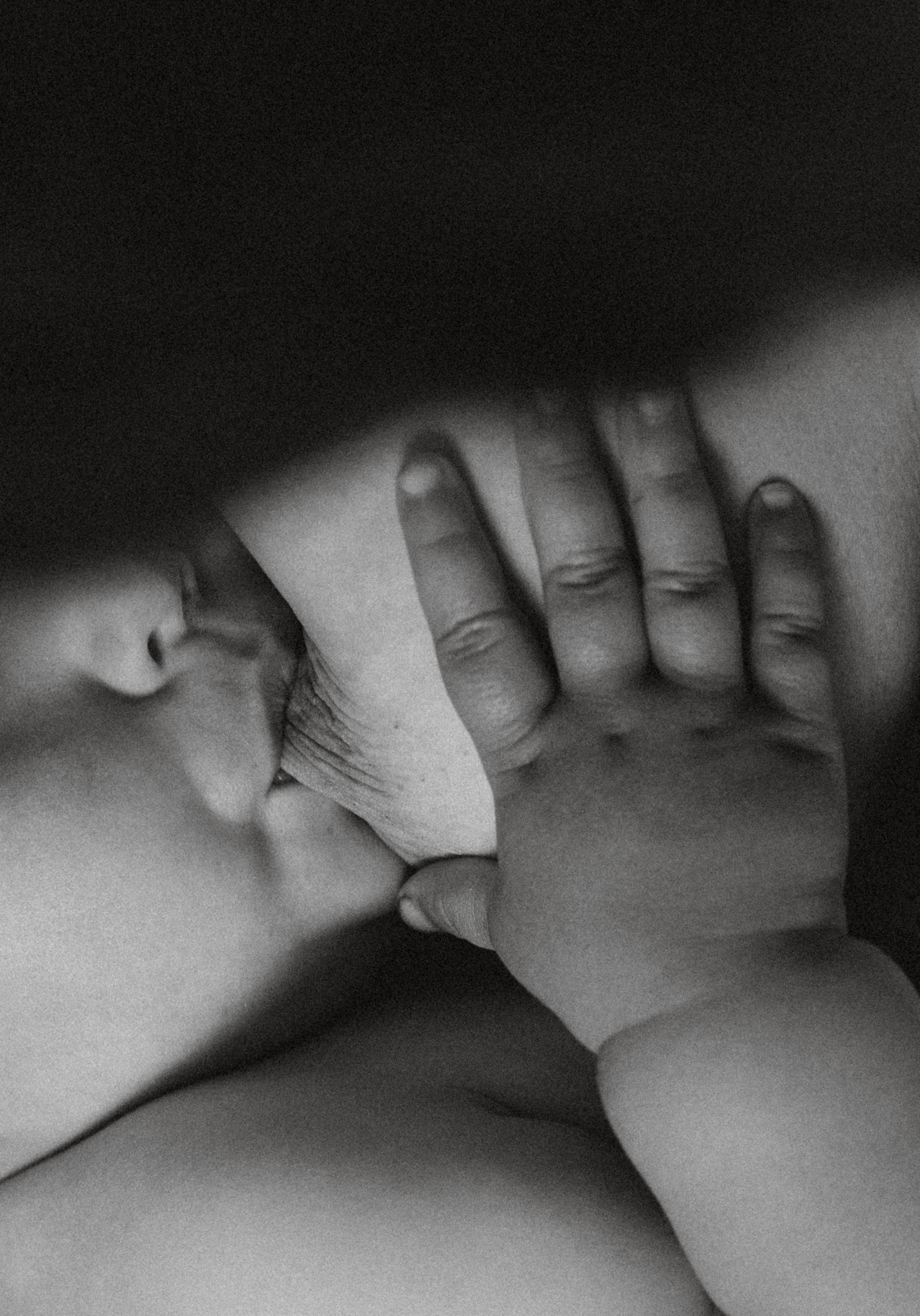 Close up allaitement